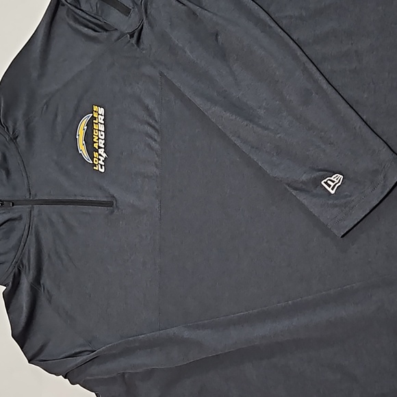 Los Angeles Chargers Men's NFL Half Zip Up Long Sleeve W/Sleeve Pocket L #M-195 - Picture 6 of 14
